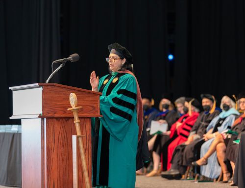 Geeta Pradhan receives Lesley honorary degree, addresses grads