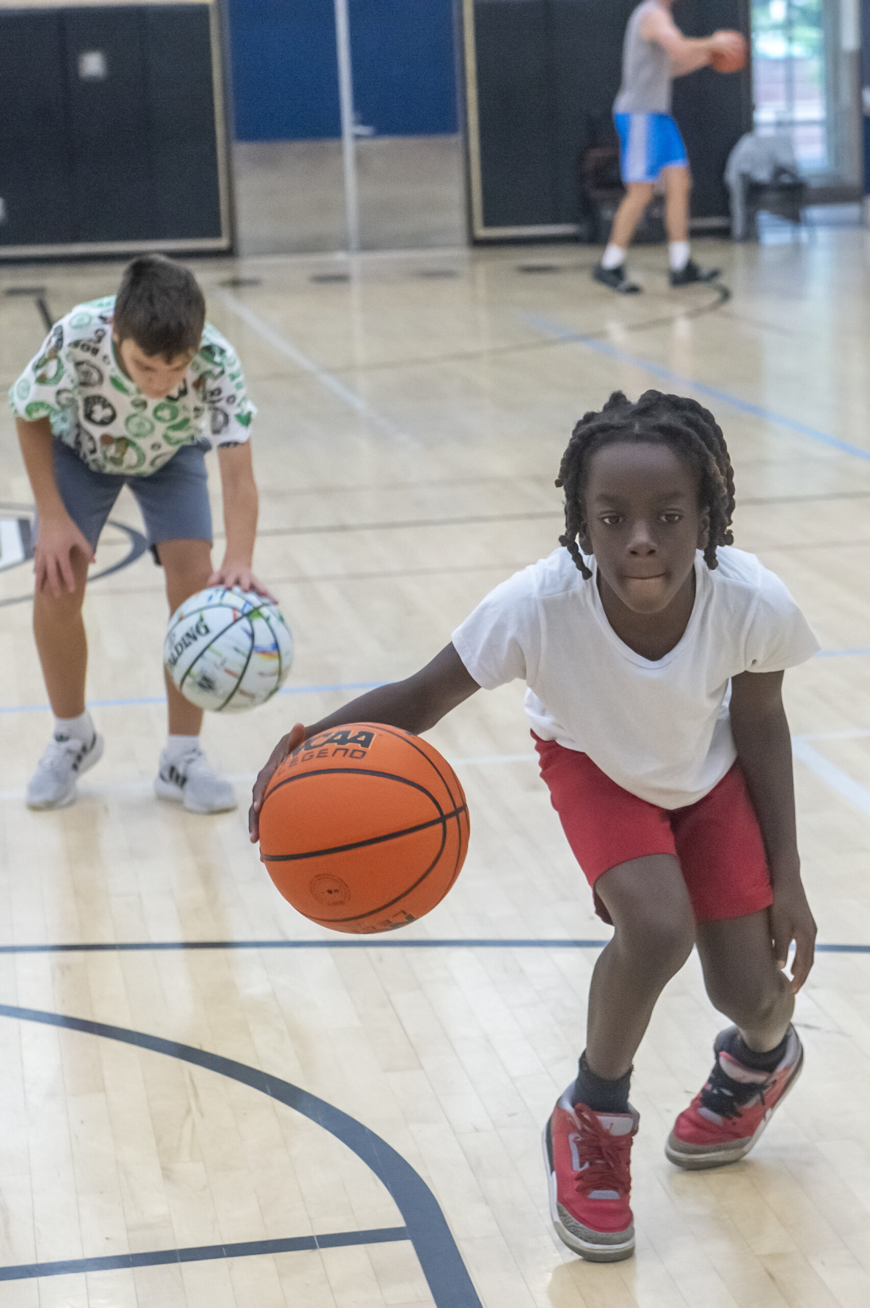 CRLS basketball practice. Jon Chase photo