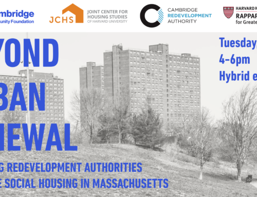Join us April 14 to discuss new research on social housing.